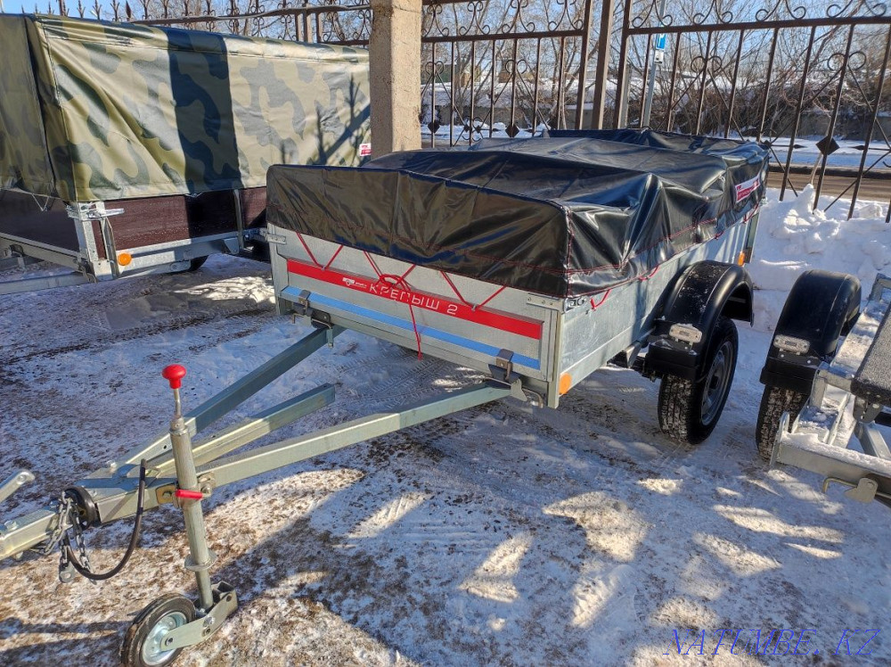 Прицепы в кургане с завода. Курганские прицепы.