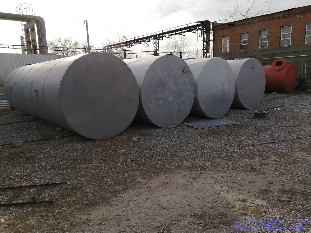 Теміржол цистерналары, цистерналар, бөшкелер, болат, тот баспайтын болат, эмальданған, алюминий.  Ақтөбе  - изображение 7