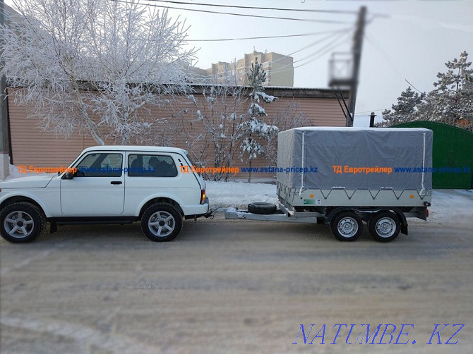 Light two-axle trailer "TD Eurotrailer" Astana - photo 5