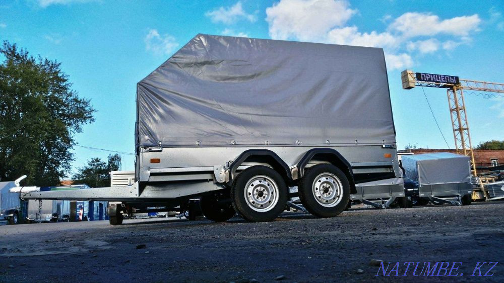 Light two-axle trailer "TD Eurotrailer" Astana - photo 1