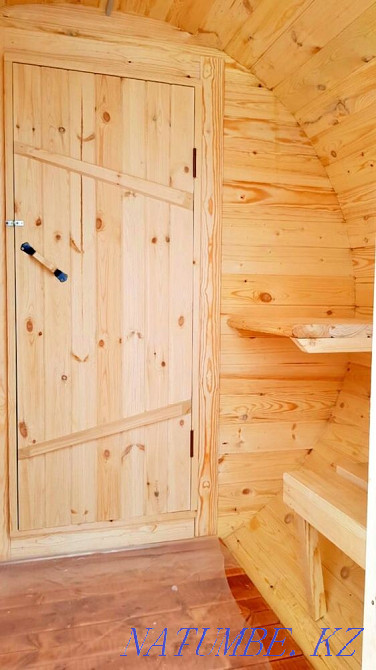 Баня бочка на колёсах Алматы - изображение 2