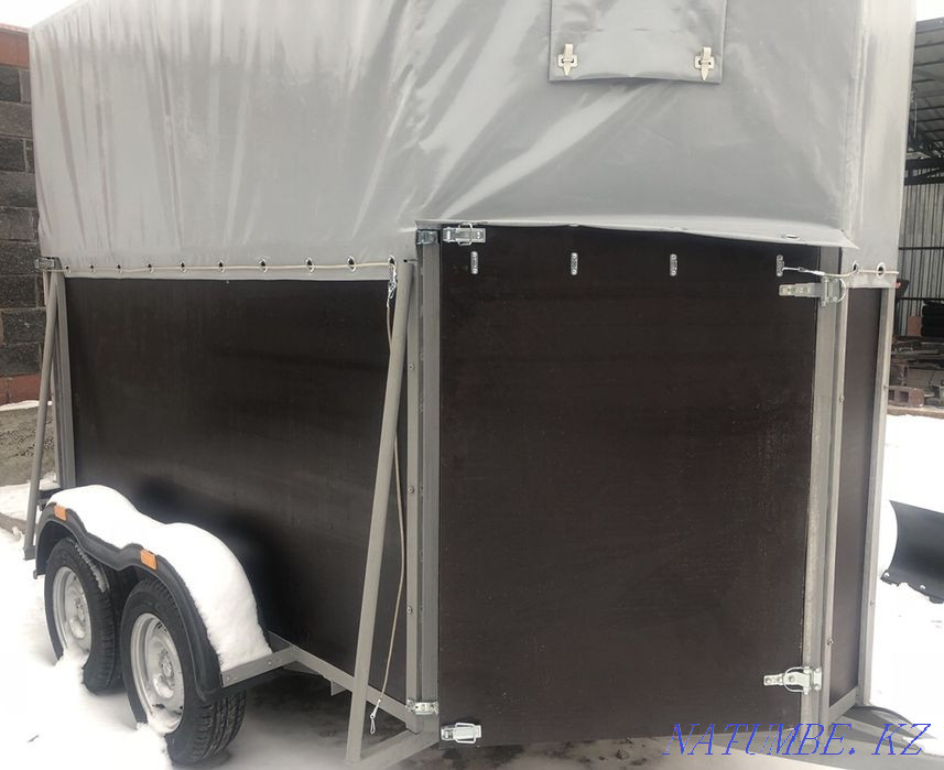 Коневозка новая производство Европа Германия в наличии 5 коневозок Алматы - изображение 2