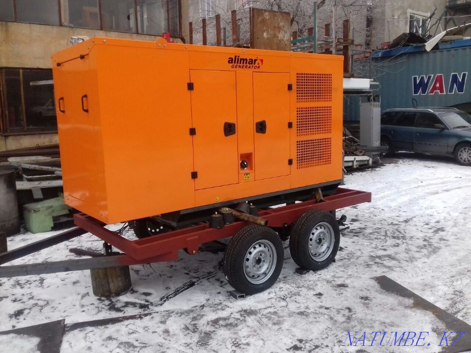 diesel generators and trailer for diesel generators according to the order of the customer Almaty - photo 3