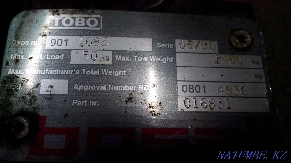 I will sell the factory towbar from Mazda or exchange it for a towbar from Mitsubishi Mo Almaty - photo 3