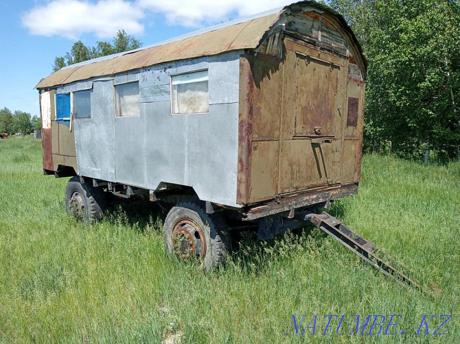 I will sell a residential trailer on wheels or exchange for building materials Kostanay - photo 1