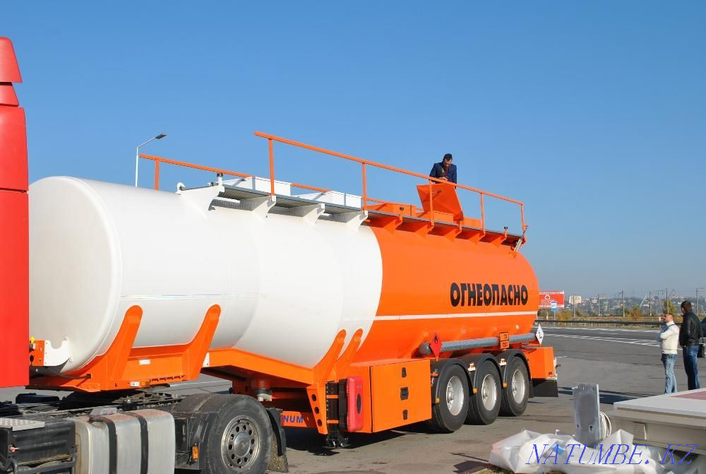 Полуприцеп пищевой (питьевая вода), ГСМ, битум Атырау - изображение 5