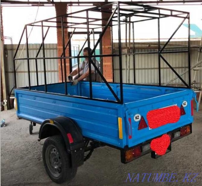 Single axle light trailer Almaty - photo 1