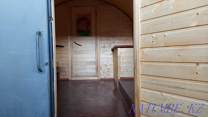 Bath sauna new on wheels Petropavlovsk - photo 6