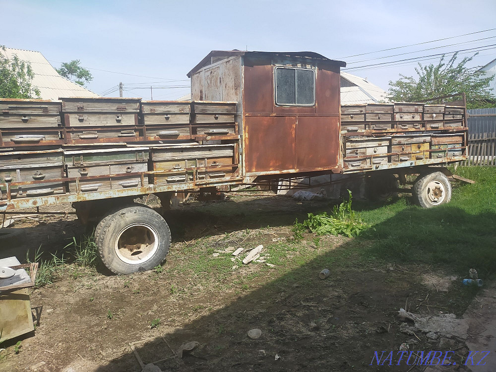 Пчелоприцеп на зиловском ходу бутка теплая рама целая не вареная Жетысай - изображение 3