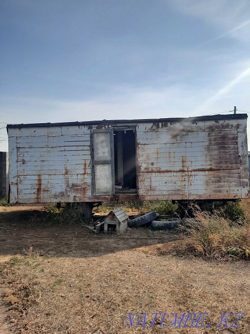 Вагончик на колесах б/у  - изображение 1