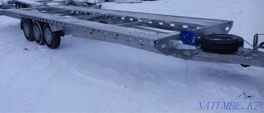 Тіркеме Автокөлік тасымалдаушысы Лафет эвакуаторы 1 және 2 вагонға арналған L/P 1300-ден 6000 кг-ға дейін  Алматы - изображение 6