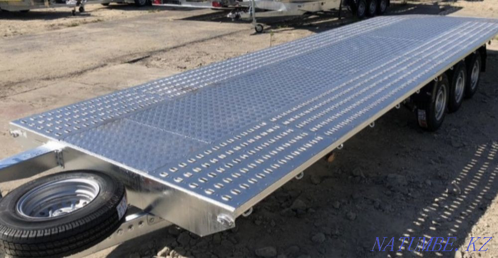 Тіркеме Автокөлік тасымалдаушысы Лафет эвакуаторы 1 және 2 вагонға арналған L/P 1300-ден 6000 кг-ға дейін  Алматы - изображение 4