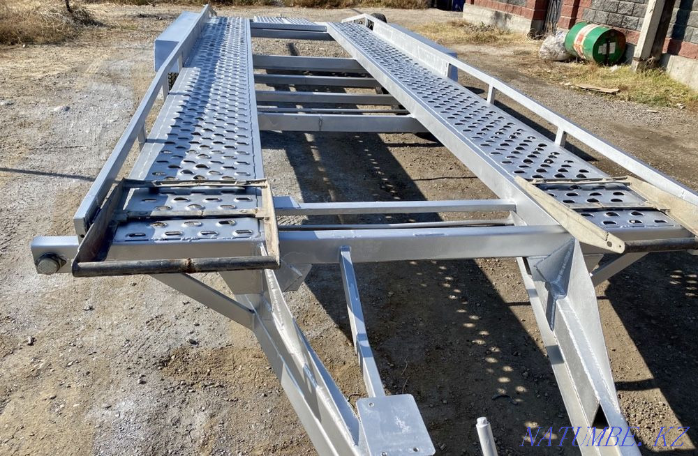 Продам прицеп Лафет грузоподъемность 6000 кг категория ВЕ Алматы - изображение 2