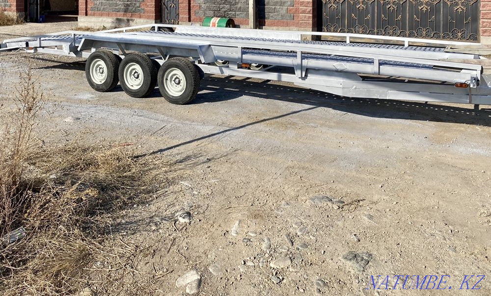 Продам прицеп Лафет грузоподъемность 6000 кг категория ВЕ Алматы - изображение 1