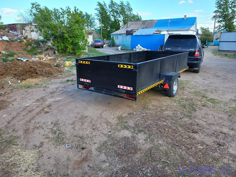 I will sell the trailer reinforced, dump truck length 3.60 width 1.60 Kostanay - photo 4