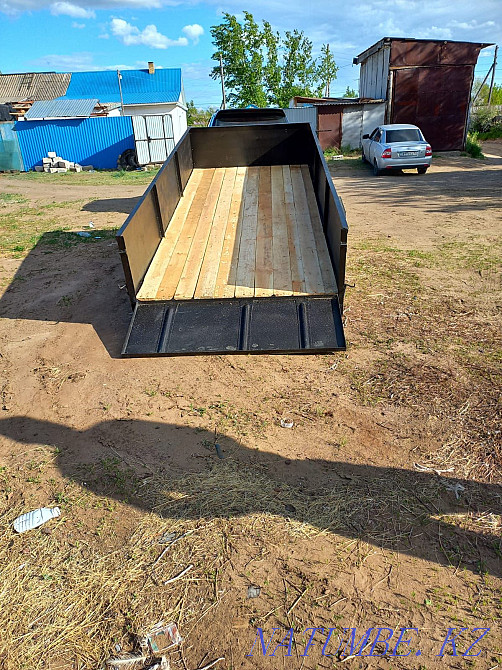 I will sell the trailer reinforced, dump truck length 3.60 width 1.60 Kostanay - photo 8