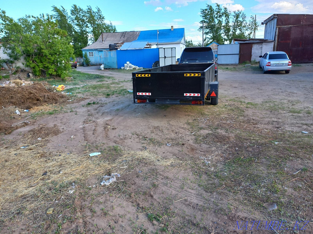 I will sell the trailer reinforced, dump truck length 3.60 width 1.60 Kostanay - photo 3