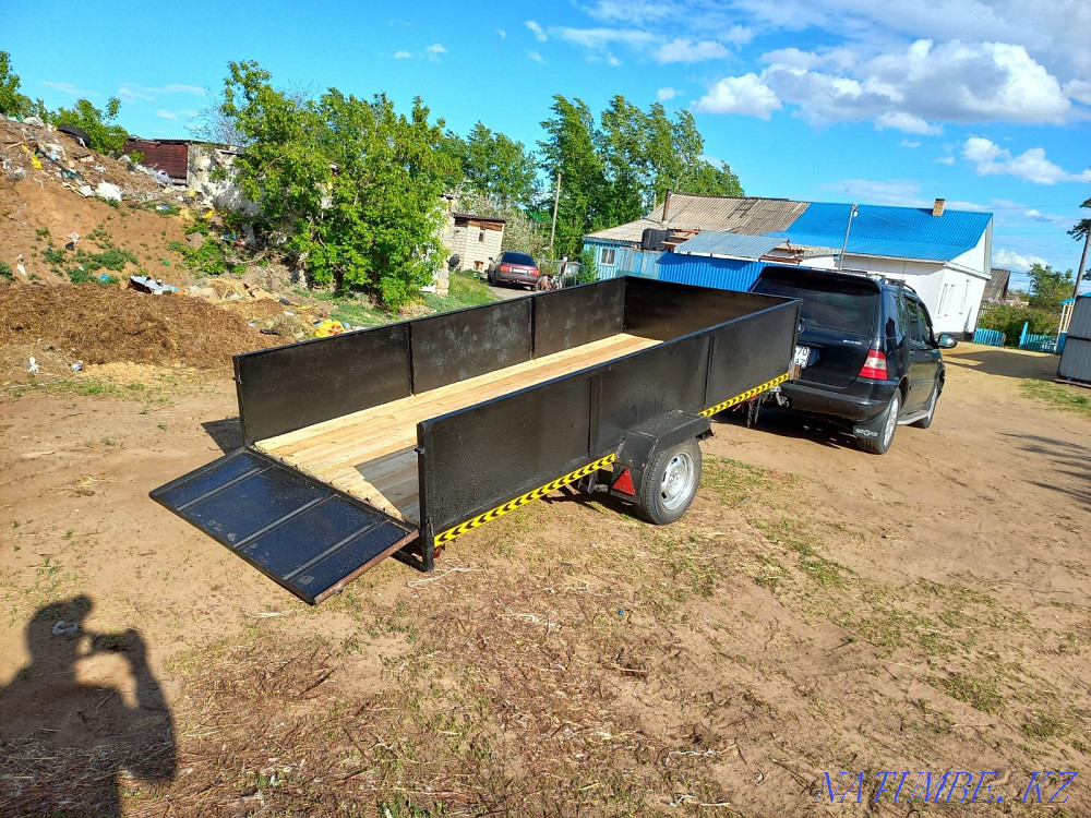 I will sell the trailer reinforced, dump truck length 3.60 width 1.60 Kostanay - photo 5
