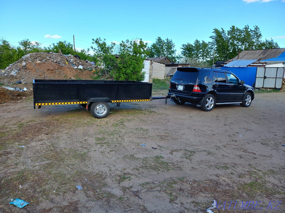I will sell the trailer reinforced, dump truck length 3.60 width 1.60 Kostanay - photo 1