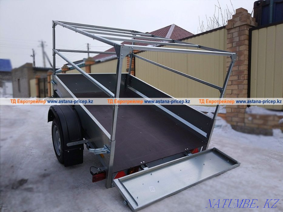 Легковой прицеп "ТД Евротрейлер" 2,0*1,25 м. Астана - изображение 3
