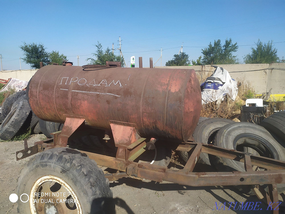 Selling a trailer with a barrel for fuel and lubricants Ekibastuz - photo 1