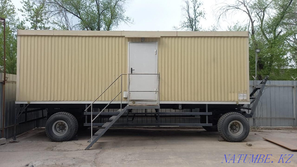 Продам вагончик на колесах в хорошем состоянии с документами Шымкент - изображение 1