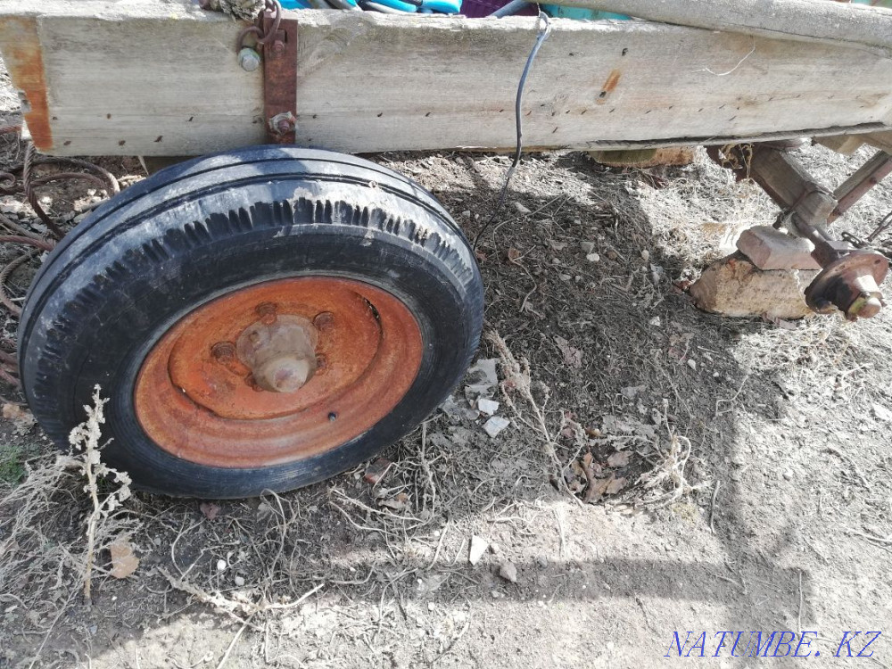 Продаётся тележка со всеми колёсами за 30.000 тысяч тенге торг возмож Мичуринское - изображение 1