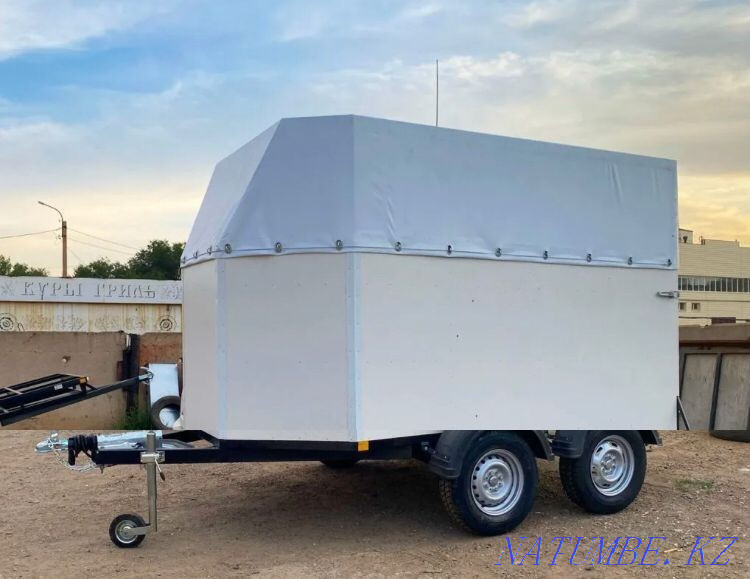 Прицепы в рассрочку, коневозка, конь,жылкы , коневозка, полуприцеп Астана - изображение 1