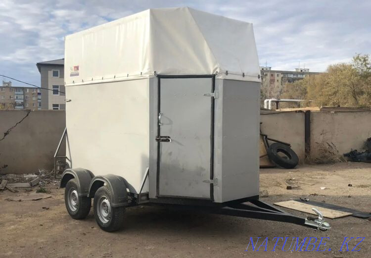 Прицепы в рассрочку, коневозка, конь,жылкы , коневозка, полуприцеп Астана - изображение 3