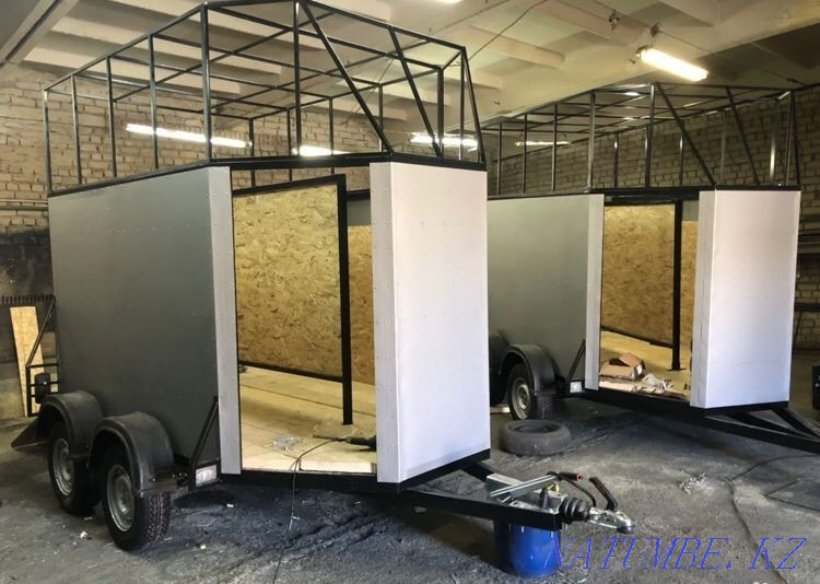 Рассрочка! Коневозка, прицеп коневоз, лошадь, полуприцеп, скотовоз Караганда - изображение 3