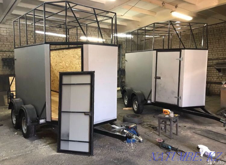 Рассрочка! Коневозка, прицеп коневоз, лошадь, полуприцеп, скотовоз Караганда - изображение 5