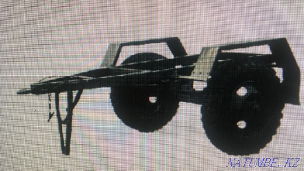 I will sell the chassis of a single-axle trailer with a capacity of 1.5 tons Almaty - photo 3