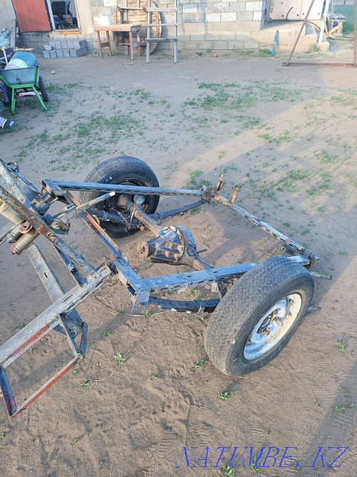 Trailer Axle with leaf springs  - photo 1