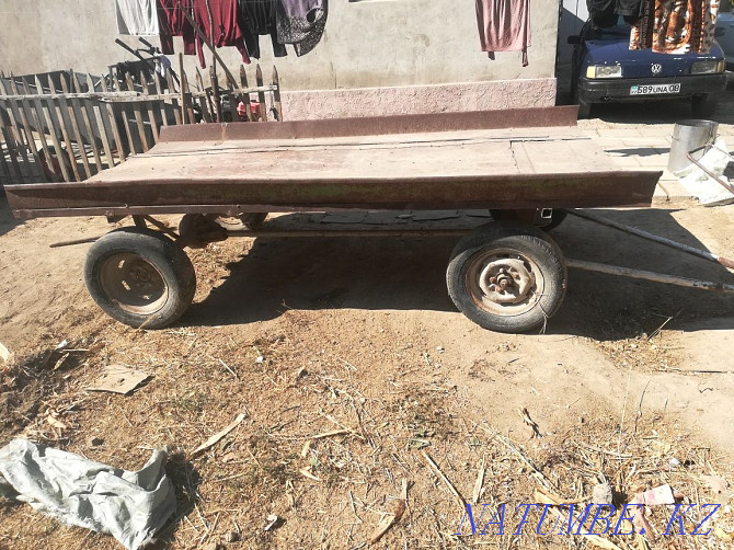 Homemade four-wheel trailer  - photo 3