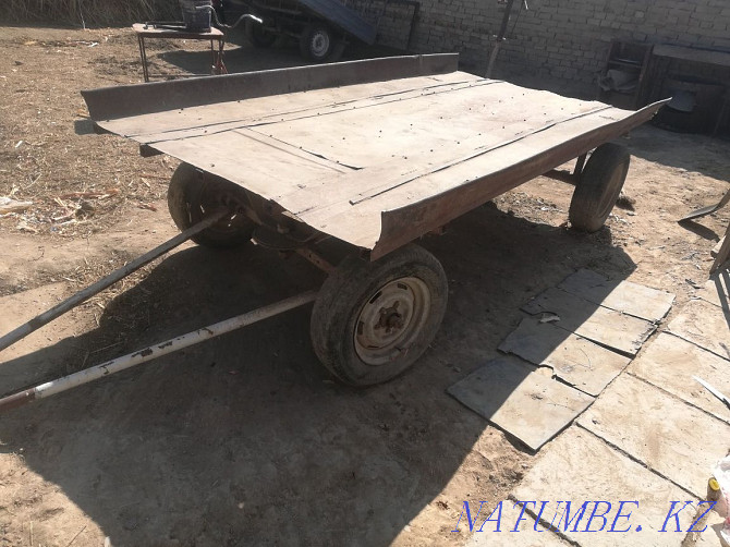 Homemade four-wheel trailer  - photo 4