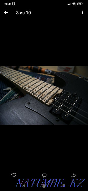 Продам отличную мастеровую электро-гитару Астана - изображение 3