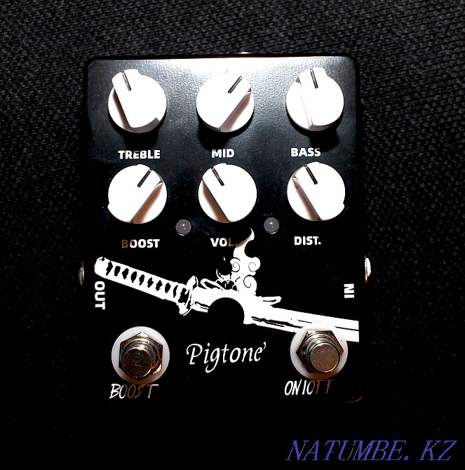 Overdrive pedal with Pigtone preamp Almaty - photo 3