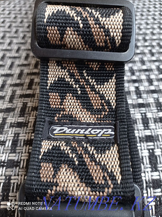 Selling brand new, branded, powerful strap for electric guitar DANLOP! Almaty - photo 1