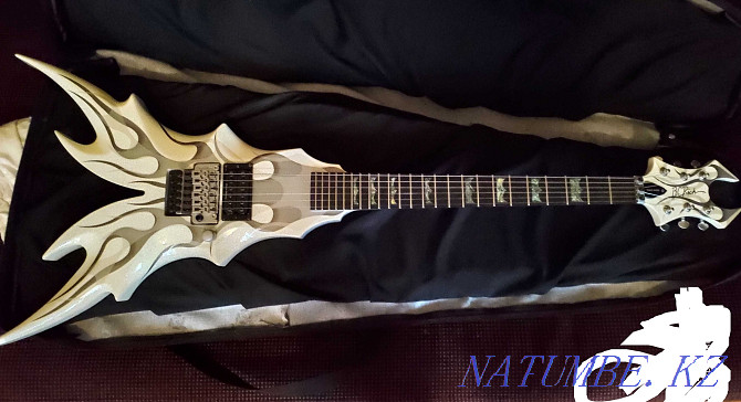 URGENT, PRICE UNTIL THE END OF THE MONTH. B.C. Rich Draco Ghost Flame Limited Almaty - photo 2