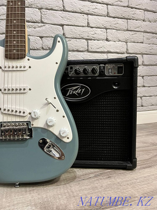 Squier Stratocaster Fender электрогитарасы  Астана - изображение 1