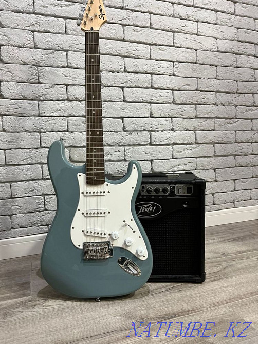 Squier Stratocaster Fender электрогитарасы  Астана - изображение 2