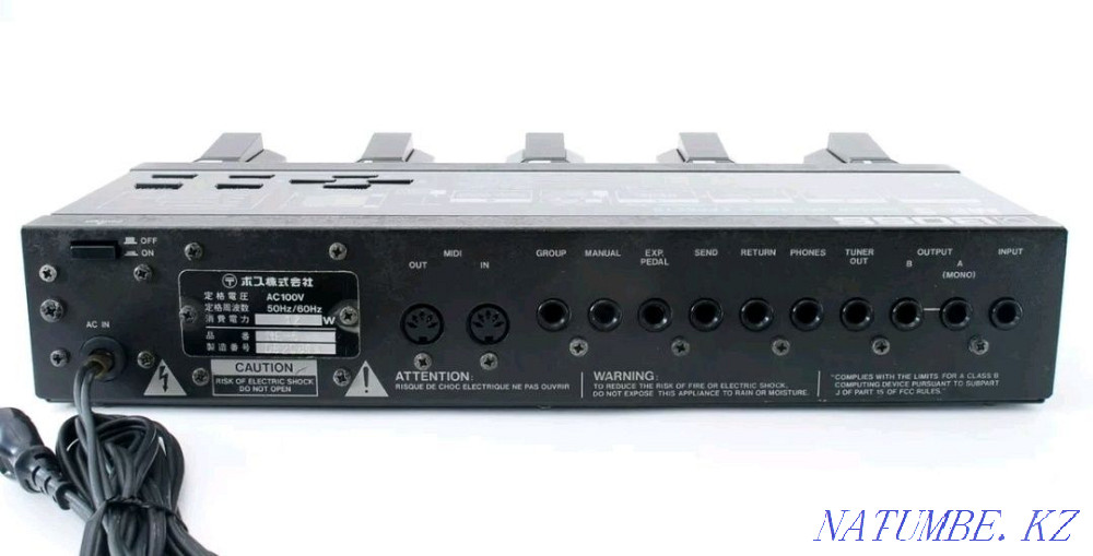 Процессор эффектов Boss ME-5 аналоговый Алматы - изображение 2