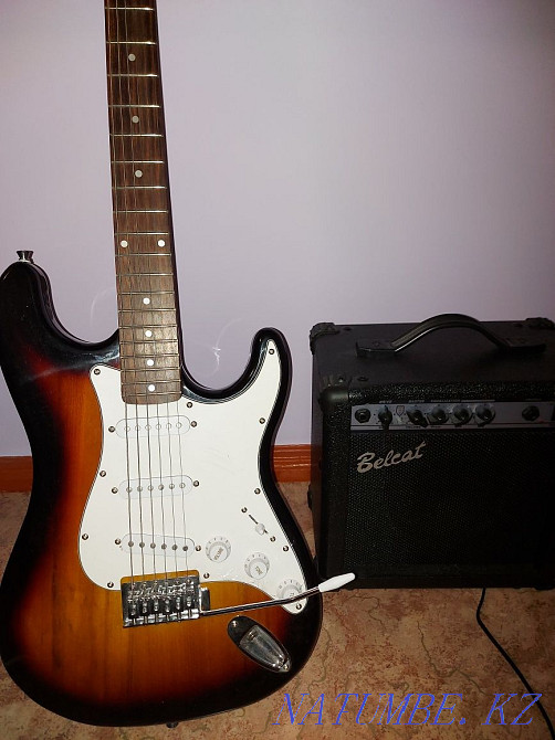Электро гитара + комбик + чехол для гитары  - изображение 6