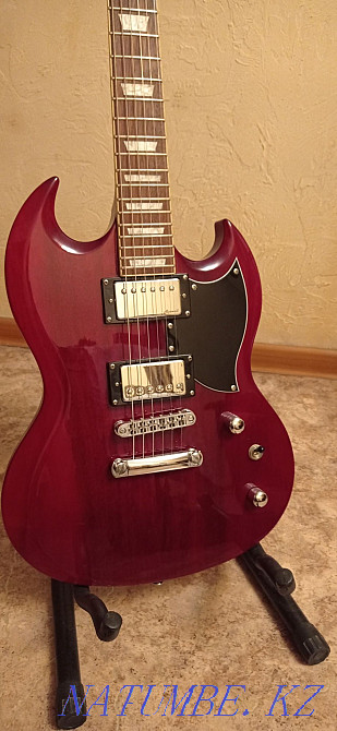 Harley Benton DC-Custom Cherry Алматы - изображение 3