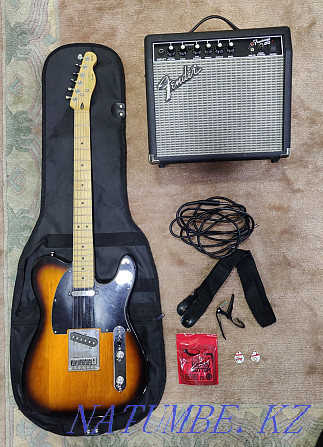Fender telecaster electric guitar and combo amp kit Almaty - photo 1