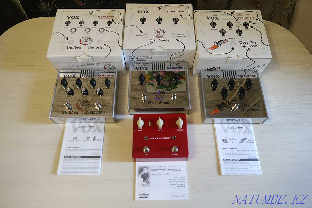 Electric Guitar Tube Pedals VOX Japan Almaty - photo 1