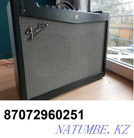 Продам гитарный комбарь Fender Mustang IV Алматы - изображение 1