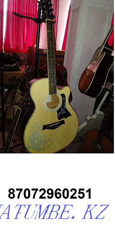 Quired electric acoustic guitar for sale Almaty - photo 1