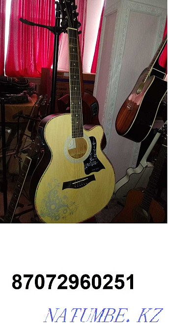 Quired electric acoustic guitar for sale Almaty - photo 1