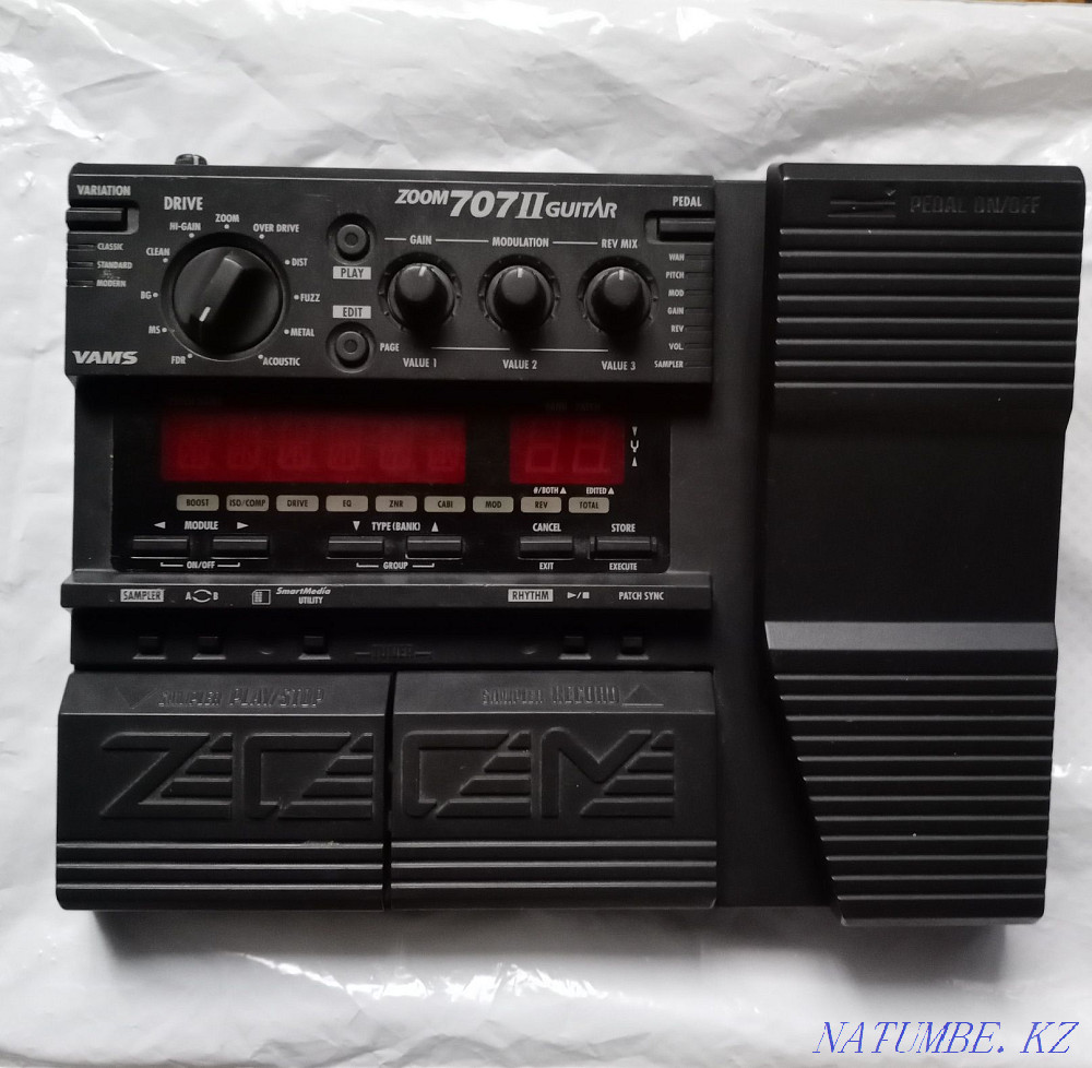 (°?°?)Процессор ZOOM 707II Алматы - изображение 1